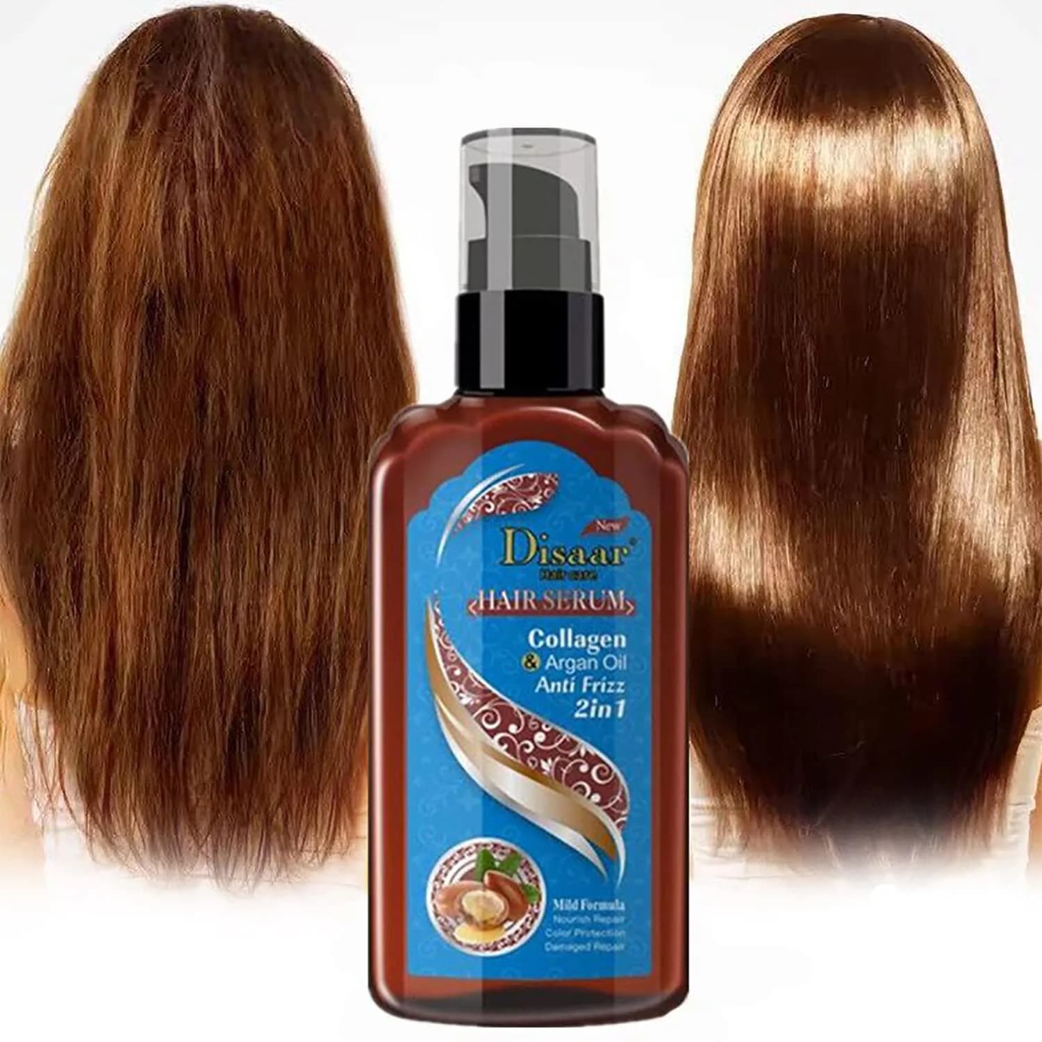 Disaar — Ser de păr Collagen & Argan Oil Anti Frizz 2în1 thumbnail 2