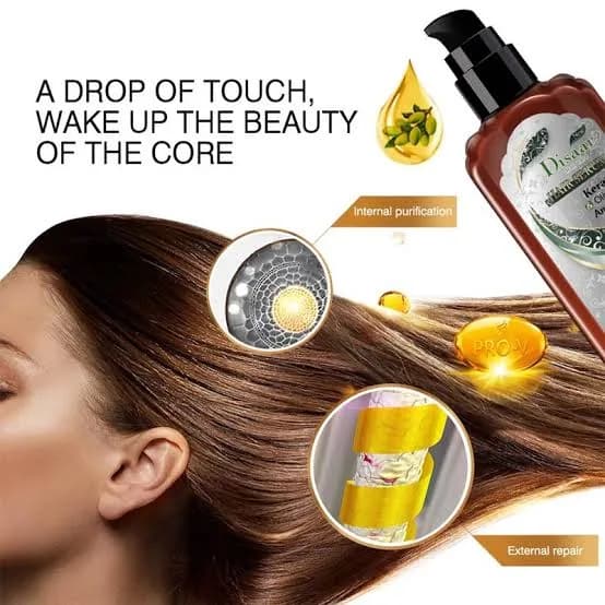 Disaar — Ser de păr Keratin & Olive Oil Anti Frizz 2în1 thumbnail 2