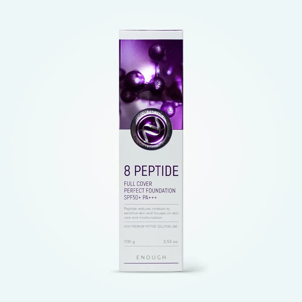 Enough — 8 Peptide Full Cover Perfect Foundation SPF50+ thumbnail 2